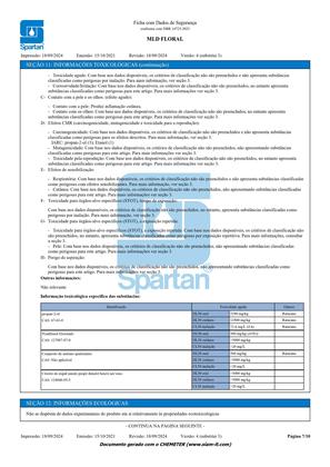 Imagem de Desinfetante Concentrado Spartan MLD Floral 5L