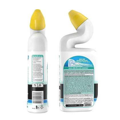 Imagem de Desinfetante Limpador Sanitário Pato Cloro Gel Marine 500ml