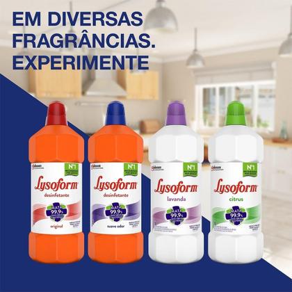 Imagem de Desinfetante Líquido Lysoform Lavanda 1L