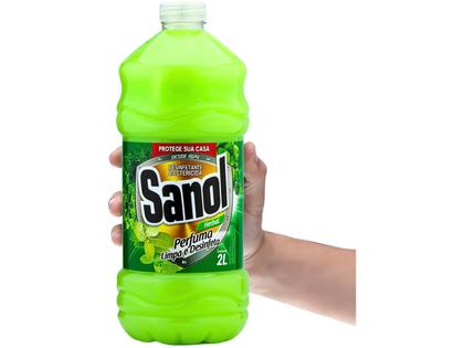 Imagem de Desinfetante Líquido Sanol 2002 Concentrado Herbal 2L