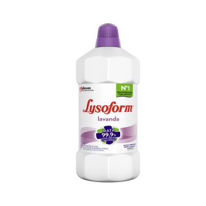 Imagem de Desinfetante Lysoform 1 Litro Bactericida Lavanda
