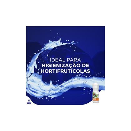 Imagem de Desinfetante para Hortifrutícolas Cif Pro Kitchen sem Fragrância 1L