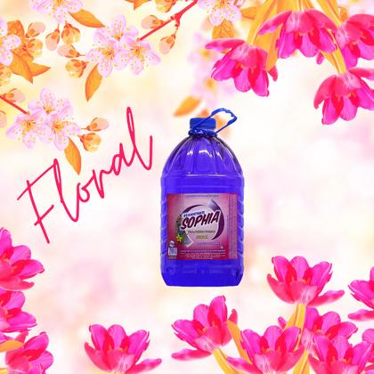 Imagem de Desinfetante Sophia 5L - Altamente Concetrado e Perfumado