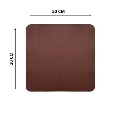 Imagem de Deskpad Gamer Caramelo 70x35  Grande Speed Sintético Mousepad Base Resistente Escritório