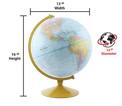 Imagem de Desktop Globe Replogle Explorer World Blue Ocean 30 cm