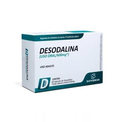Desodalina 60 Cápsulas De 600mg - SaniBrás - Termogênico - Magazine Luiza