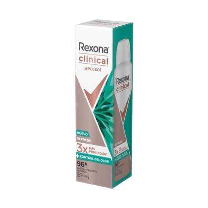 Imagem de Desodorante Aero Rexona Clinical 150Ml Fem Refresh-Kit C/3Un