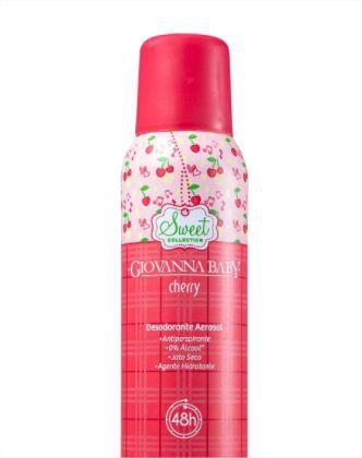Imagem de Desodorante aerosol cherry giovanna baby 150ml