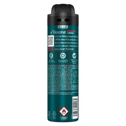 Imagem de Desodorante Aerosol Rexona Antibacterial+Invisible 150ml