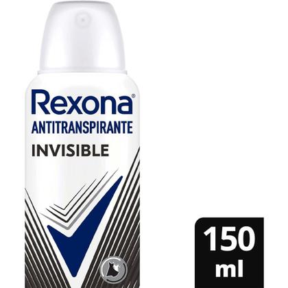 Imagem de Desodorante Aerosol Rexona Feminino Invisible 150ml