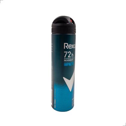 Imagem de Desodorante Aerosol Spray Masculino Impacto Rexona Frescor Duradouro Proteção Contra Odores 72h 150ml