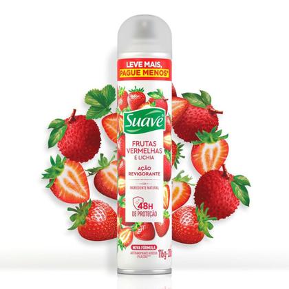 Imagem de Desodorante Aerosol Suave Frutas Vermelhas 200ml
