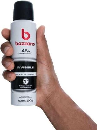 Imagem de Desodorante Aerossol Antitranspirante Masculino Bozzano Invisible 150ml