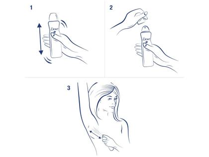 Imagem de Desodorante Antitranspirante Aerosol Dove Invisible Care 250ml