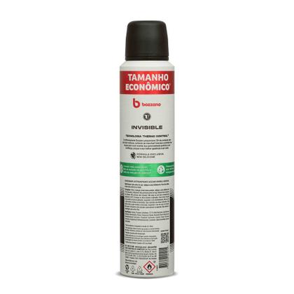 Imagem de Desodorante Antitranspirante Aerosol Invisible 72h Unissex BOZZANO 200ml