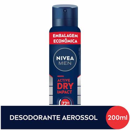 Imagem de Desodorante Antitranspirante Aerosol NIVEA MEN Dry Impact