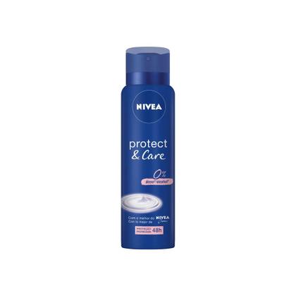 Imagem de Desodorante Antitranspirante Aerosol NIVEA Protect & Care 150ml- 6 unidades