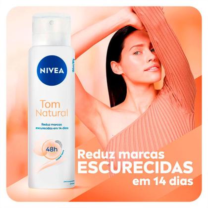 Imagem de Desodorante Antitranspirante Aerosol Nivea Tom Natural 150ml