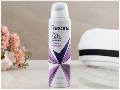 Imagem de Desodorante Antitranspirante Aerosol Rexona Active Emotion 72 Horas 150ml