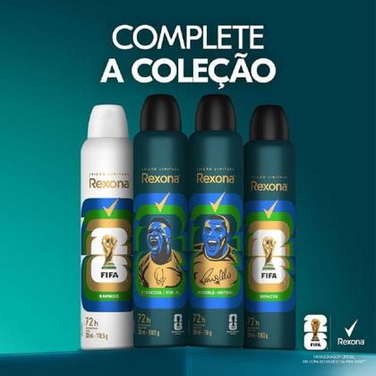 Imagem de Desodorante Antitranspirante Aerosol Rexona Impacto Masculino 72h 150ml