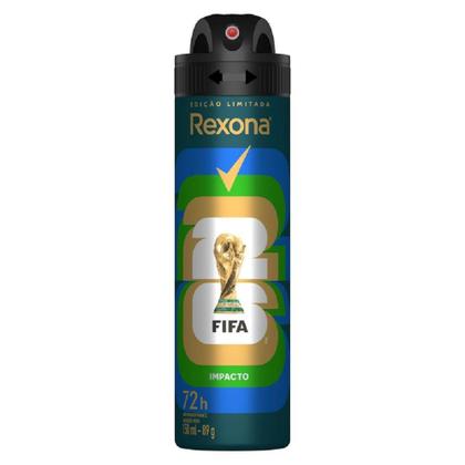 Imagem de Desodorante Antitranspirante Aerosol Rexona Impacto Masculino 72h 150ml