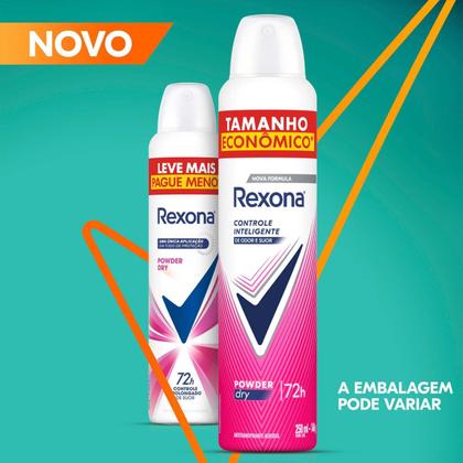 Imagem de Desodorante Antitranspirante Aerosol Rexona Powder Dry 250ml