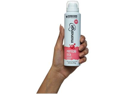 Imagem de Desodorante Antitranspirante Aerossol Monange - Proteção Seca Feminino 72 Horas Floral 150ml