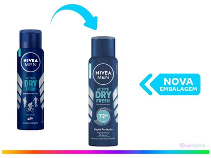 Imagem de Desodorante Antitranspirante Aerossol Nivea Men - Dry Fresh 150ml