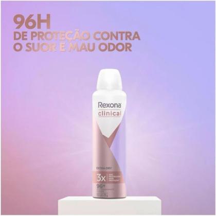 Imagem de Desodorante Antitranspirante Rexona Clinical Extra Dry 150ml