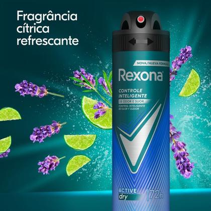 Imagem de Desodorante Antitranspirante Rexona Men Active Dry 150ml