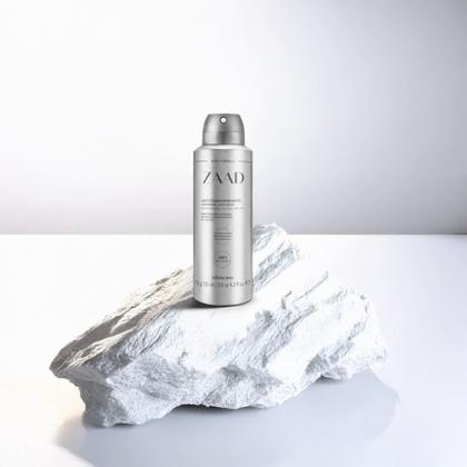 Imagem de Desodorante Antitranspirante Zaad Aerossol 125ml Vegano 48h Proteção Intensa Toque Seco