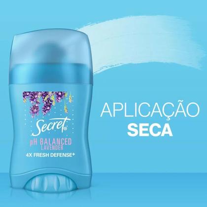 Imagem de Desodorante Bar Secret 45G PH Balanceado Lavender