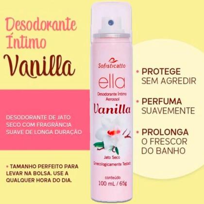 Imagem de Desodorante Baunilha Blow Girl Rosa Virilha Anti Mau Cheiro