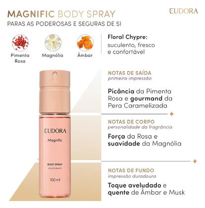 Imagem de Desodorante Body Spray Magnific 100 Ml - Eudora
