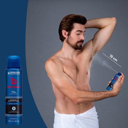 Imagem de Desodorante Bozzano Aerossol Antitranspirante Masculino Power Protection Carvão 150ml