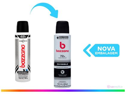 Imagem de Desodorante Bozzano Thermo Control Invisible - Aerossol Antitranspirante Masculino 90g