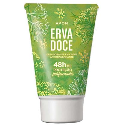 Imagem de Desodorante Creme Bisnaga Erva Doce 50g Avon