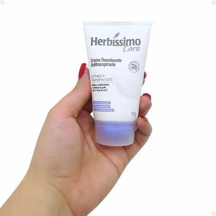 Imagem de Desodorante Creme Herbíssimo Linhaça E Coenzima Q10 55G