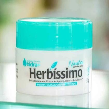 Imagem de Desodorante Creme Neutro 55g - Herbissimo