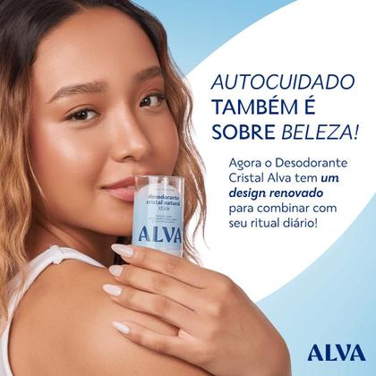 Imagem de Desodorante Cristal Stick Vegano 120g Alva