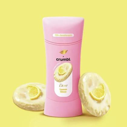 Imagem de Desodorante Dove Crumbl Stick Lemon Glaze Sem Alumínio - Edição Limitada