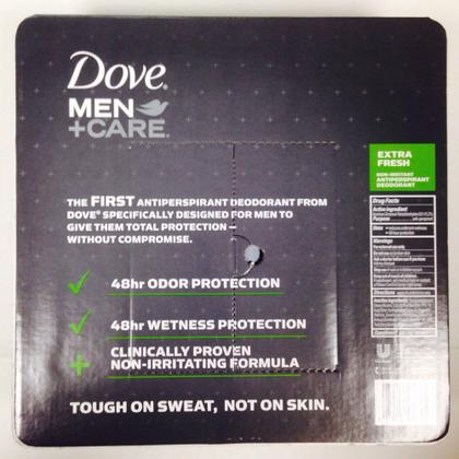 Imagem de Desodorante Dove Men Care Extra Fresh, 80 ml, pacote com 5
