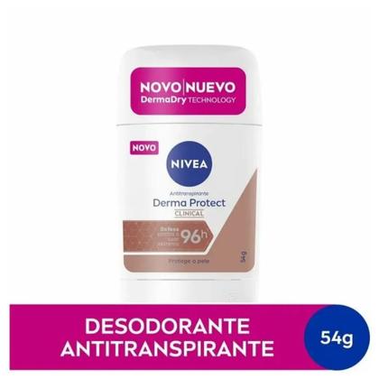 Imagem de Desodorante em Creme Nivea Clinical Women Derma Protect 54g - Proteção Extrema