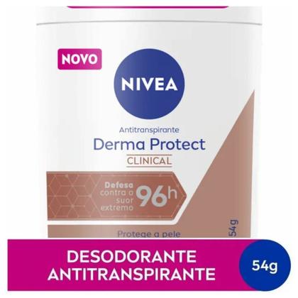 Imagem de Desodorante em Creme Nivea Clinical Women Derma Protect 54g - Proteção Extrema
