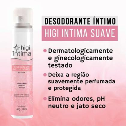 Imagem de Desodorante íntimo Higi Mulher Powder 100ml