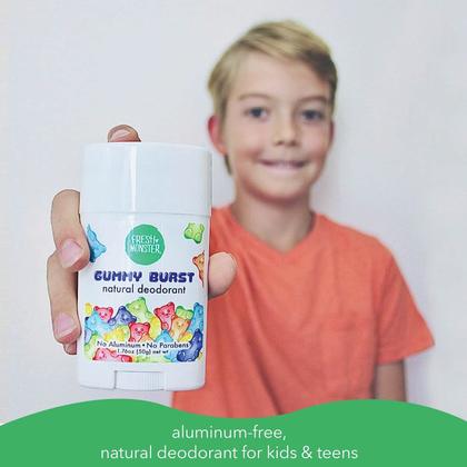 Imagem de Desodorante Natural Fresh Monster Kids & Teens Gummy Burst - 50ml