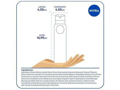 Imagem de Desodorante Nivea Fresh Natural Aerossol Feminino