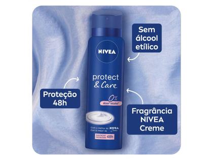 Imagem de Desodorante Nivea Protect e Care Aerossol - Antitranspirante Feminino 150ml