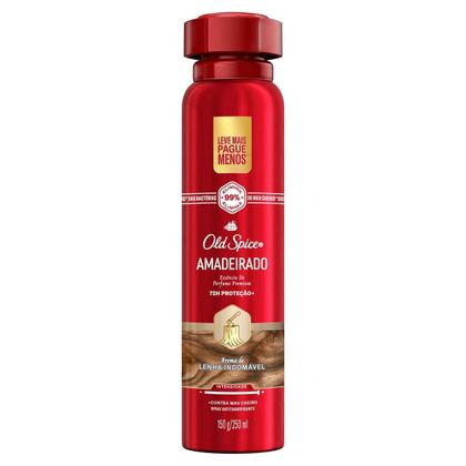 Imagem de Desodorante Old Spice Aerossol Antitranspirante Amadeirado 250ml