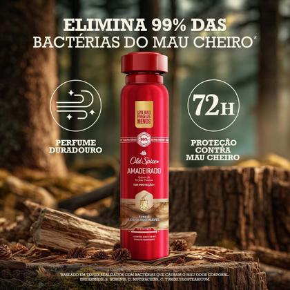 Imagem de Desodorante Old Spice Aerossol Antitranspirante Amadeirado 250ml